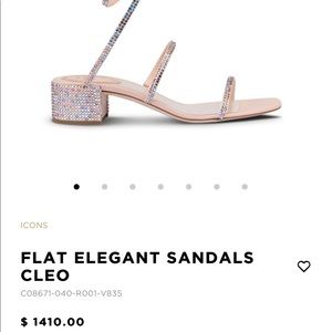 Brand new Rene Caovilla Cleo Sandal